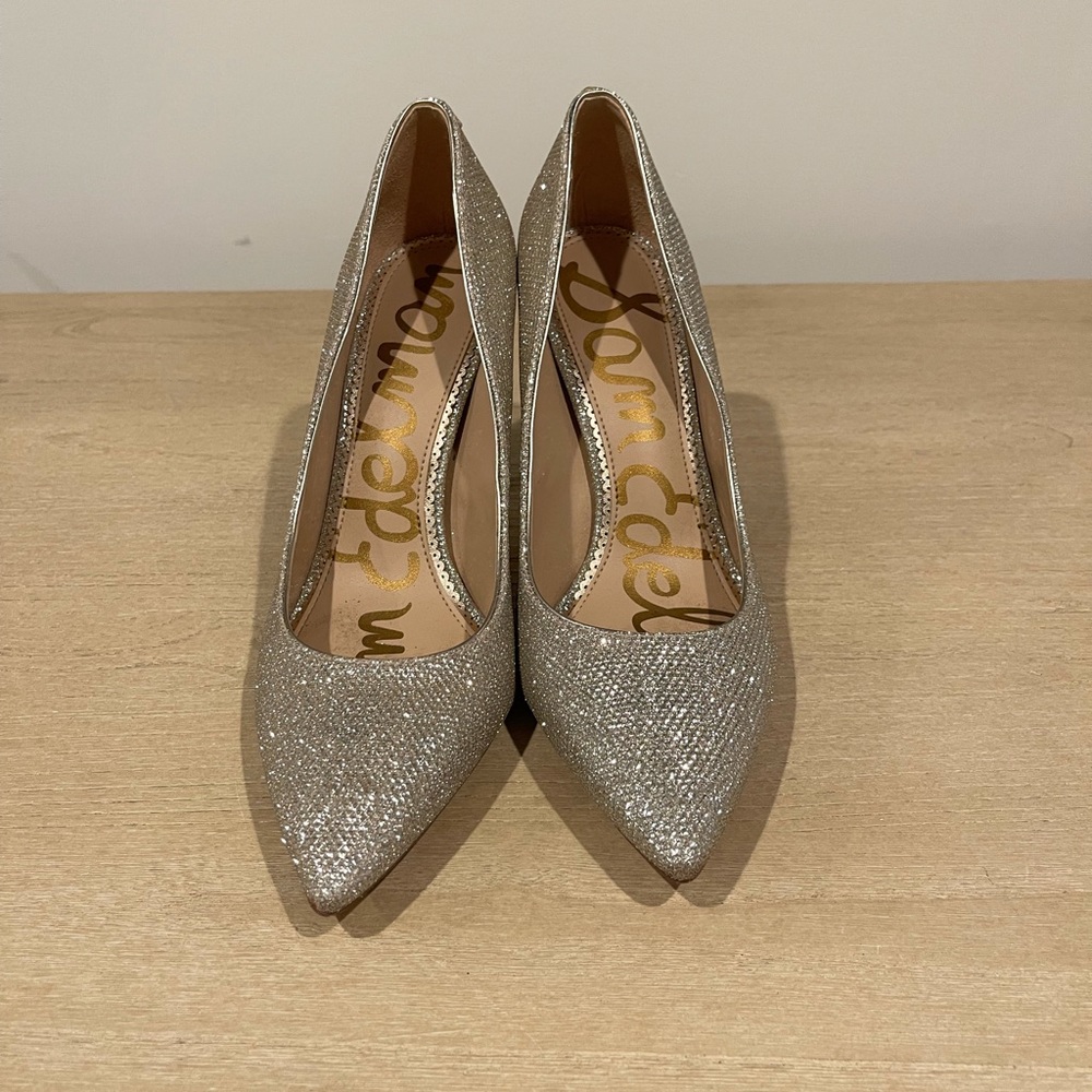 Sam Edelman Silver Pumps
